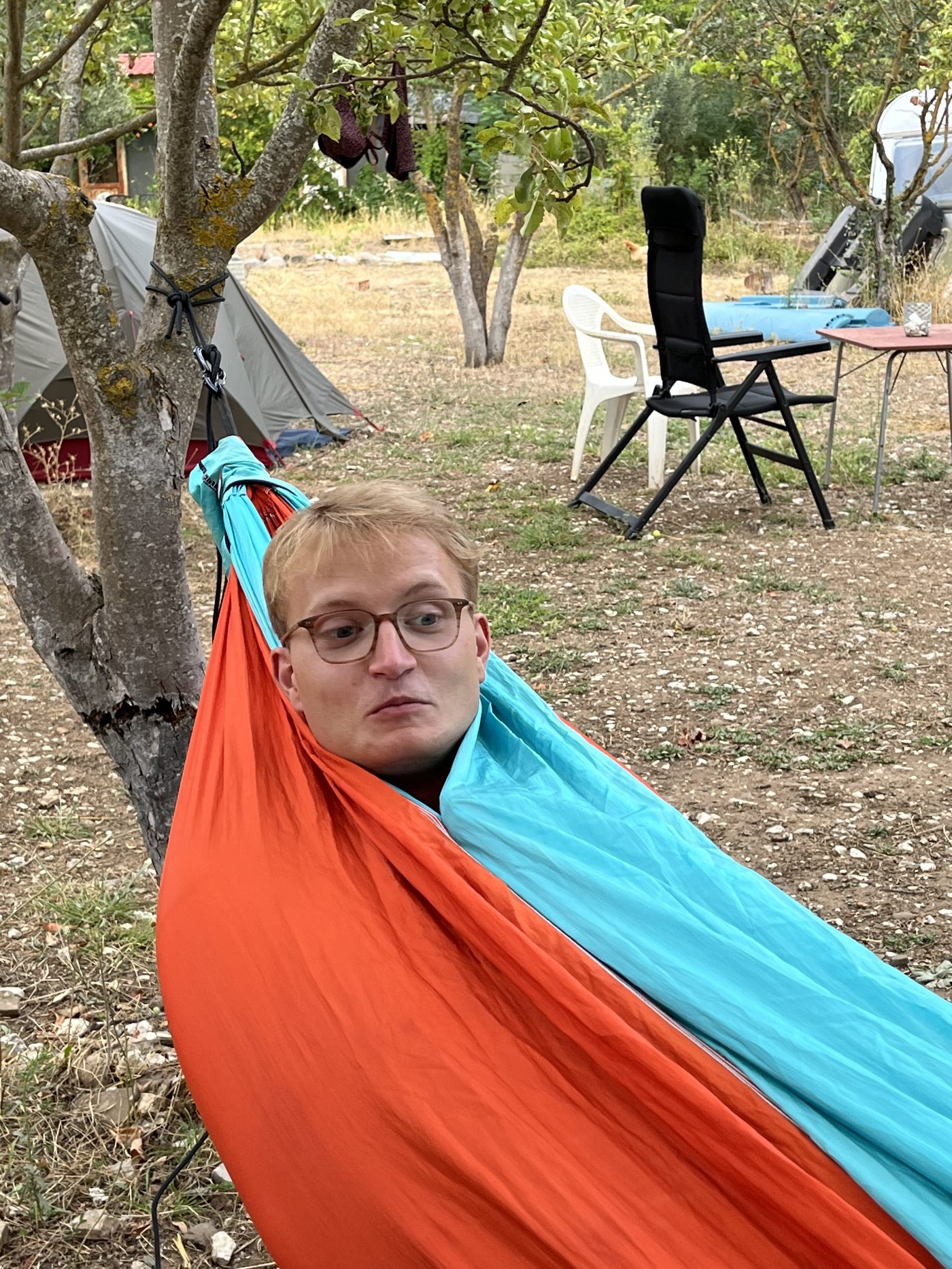 Relaxing in the garden in Costa
